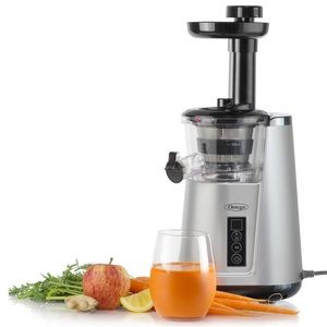 Omega Cold Press 365 Vertical Masticating Juicer 3-Stage Auger 120 Watts Silver